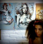 draw drawing dibujo art arte sketch softpastel pasteltiza papel paper model modelo modelovivo