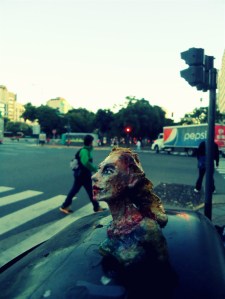freeartfriday freeart thestreetisourgallery FAF project proyecto little sculptures women heads cabeza mujeres city ciudad freeart