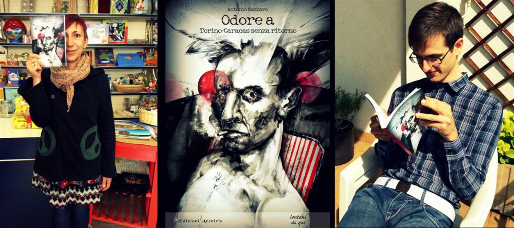 book bookcover portada libro italian writer antonionazzaro odorea olora torino turin caracas italy italia venezuela