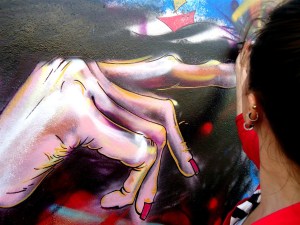 mural muralpainting wall wallpainting street streetart urban urbanart streetphotography thestreetisourgallery art arte artist artista woman mujer mano hand