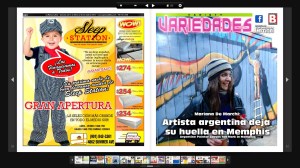 cover portada media massmedia zine latino magazine gallery artgallery memphis USA south sur galleryfiftysix mural muralpainting