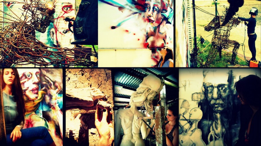 SelPortraits Creating - Working