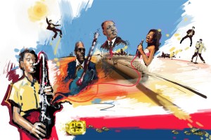 sketch boceto gallery artgallery memphis USA south sur bbking martinlutherking galleryfiftysix mural muralpainting