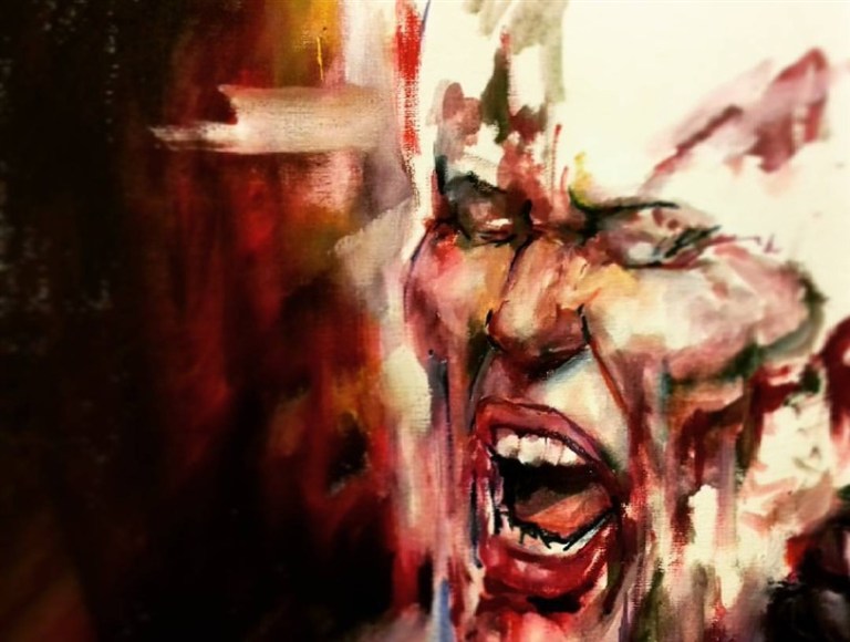 16 - PAINT - detail SOLD